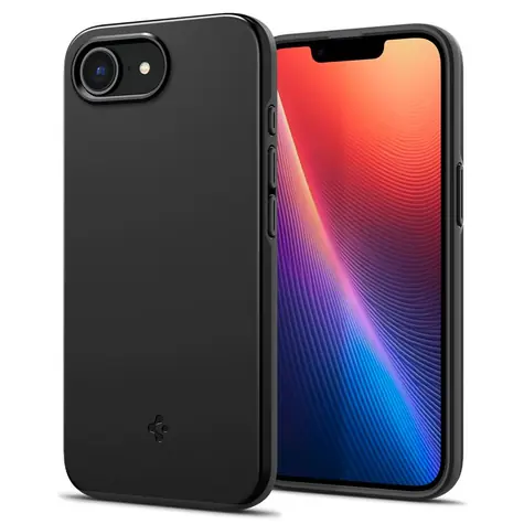 Spigen Thin Fit MagSafe ochranný kryt pro Apple iPhone 16e black