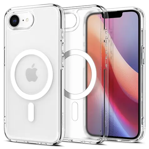 Spigen Ultra Hybrid MagSafe ochranný kryt pro Apple iPhone 16e frost white