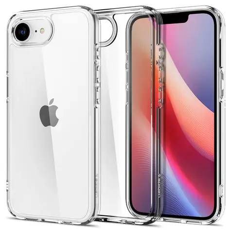 Spigen Ultra Hybrid ochranný kryt pro Apple iPhone 16e crystal clear