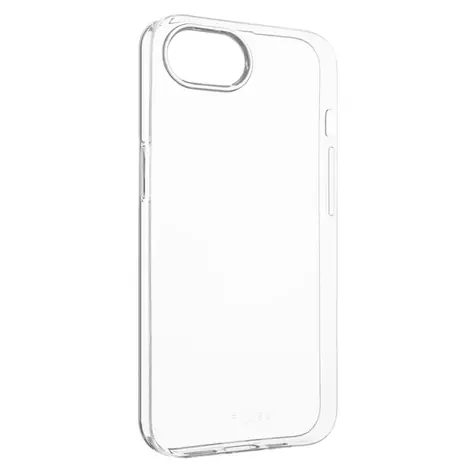 FIXED Ultratenký TPU gelový kryt Story Slim pro Apple iPhone 16e 06 mm čirý