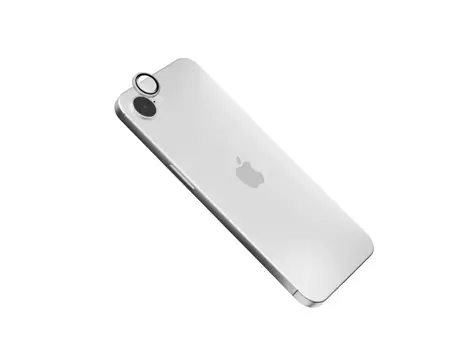 FIXED Ochranná skla čoček fotoaparátů Camera Glass pro Apple iPhone 16e stříbrná