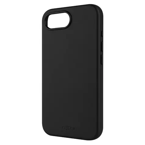 FIXED Kožený zadní kryt MagLeather s podporou MagSafe pro Apple iPhone 16e černý