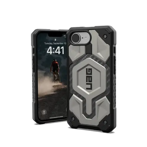 UAG Monarch Pro MagSafe ochranný kryt pro Apple iPhone 16e titanium