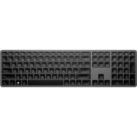HP 975 Dual-Mode černo-šedá / bezdrátová klávesnice / USB / Bluetooth / CZ+SK Layout / numerický blok