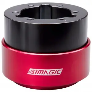 Simagic Quick Release červená / Rychloupínák pro volanty Simagic / 50mm