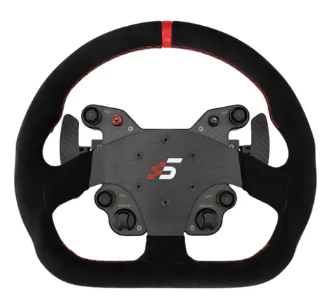Simagic GT1-SD - Alcantara / Závodní volant s rychloupínákem / 4 pádla / 8 program.tlačítek 