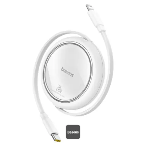 Baseus Free2Pull (P10364501211-00) Datový kabel USB-C/Lightning 20W 1m bílá
