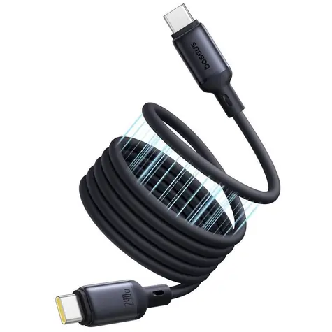 Baseus PicoGo Magnetic (P10376800121-00) Datový kabel USB-C/USB-C 240W 1m černá