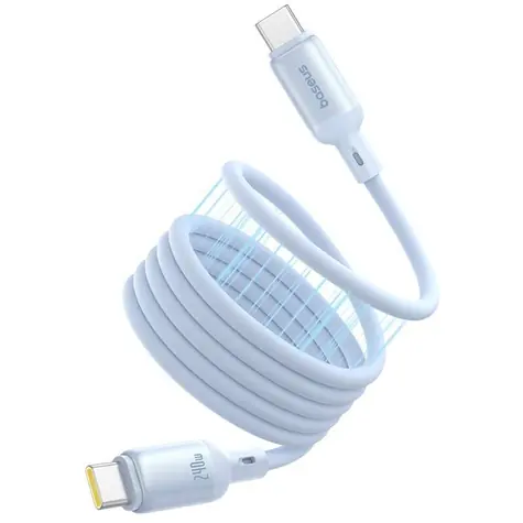 Baseus PicoGo Magnetic (P10376800311-00) Datový kabel USB-C/USB-C 240W 1m modrá
