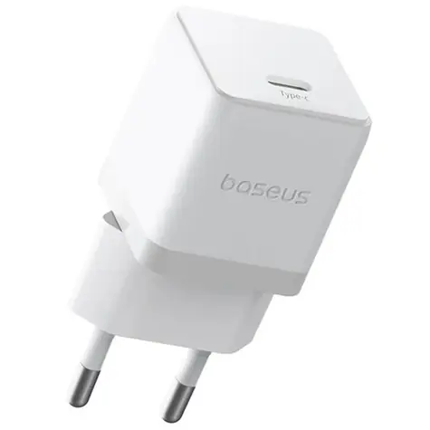 Baseus Palm (P10111605213-00) 30W USB-C rychlonabíječka bílá / 1xUSB-C / PD / QC