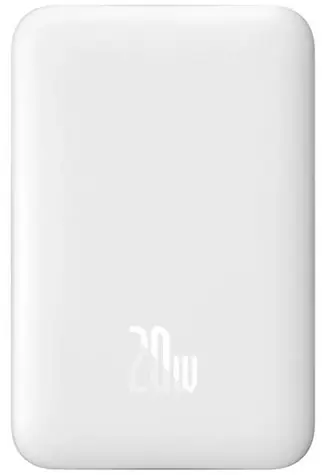 Baseus Magnetic Mini Air 10000mAh 20W bílá / Powerbanka / 1x USB-C / Magsafe