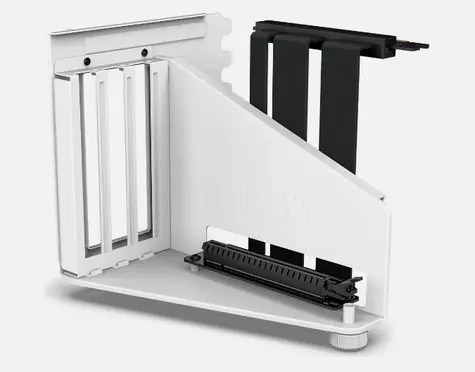 NZXT Riser PCIE 4.0 Riser Kit bílá / PCIe Gen 4 x16 / vhodné pro NZXT H5 & H6 & H7 & H9