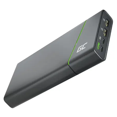 Green Cell PowerPlay Ultra 26800mAh / Power Bank / Li-Pol / 5/9/12V / 128W / 2x USB / 2x USB-C