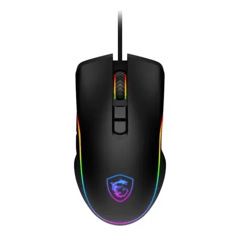 MSI Forge GM300 černá / Herní optická myš / 7200 DPI / 7 tlačítek / USB / RGB