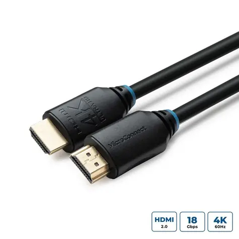 MicroConnect MC-HDM191910V2.0 Propojovací kabel HDMI 2.0 4K60Hz 10m černá / 2x HDMI (M)