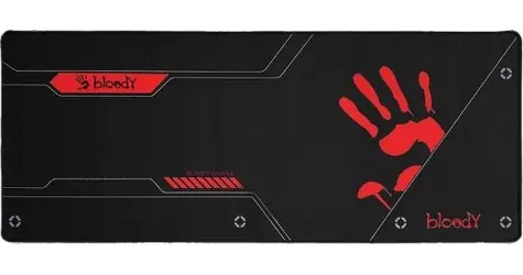A4tech Bloody BP-50L černá / Herní podložka pod myš / Rozměry 750 x 300 x 3 mm