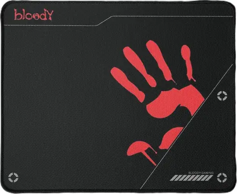 A4tech Bloody BP-50M černá / Herní podložka pod myš / Rozměry 350 × 280 x 3 mm
