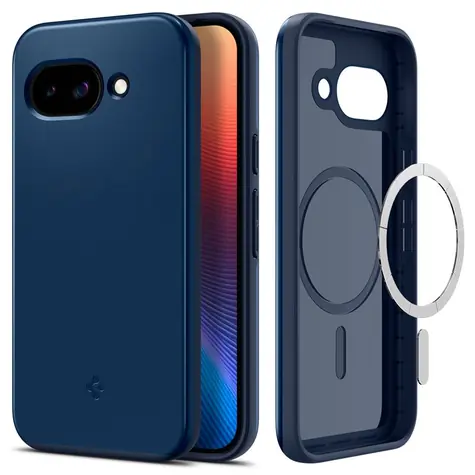 Spigen Thin Fit MagSafe ochranný kryt pro Google Pixel 9a navy blue