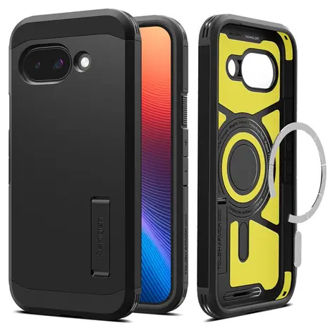 Spigen Tough Armor MagSafe ochranný kryt pro Google Pixel 9a black
