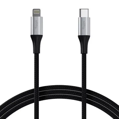 Allity AUC-01 Datový kabel USB-C/Lightning 2m 27W černá