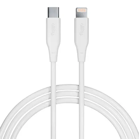 Allity AUC-02 Datový kabel USB-C/Lightning 2m 27W bílá