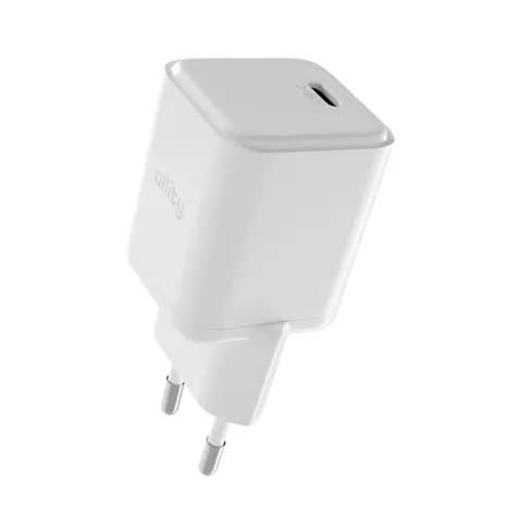 Allity ATC-01-20WC USB-C rychlonabíječka GaN 20W bílá / 1xUSB-C / PD / QC
