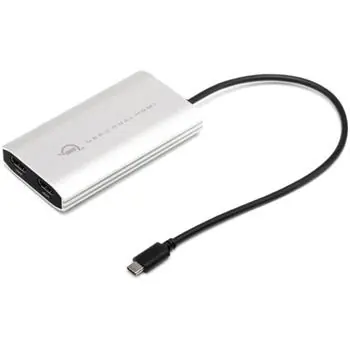 OWC Adapter Thunderbolt 3 Dual HDMI 4K / 26cm / DisplayLink / Podpora 4K