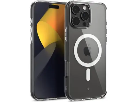 Spigen Caseology Capella MagSafe ochranný kryt pro Apple iPhone 16 Pro čirá