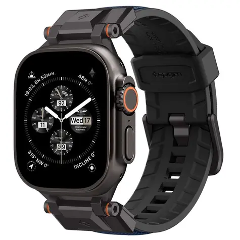 Spigen DuraPro Armor řemínek pro Apple Watch Series 44/45/46/49 mm modrá