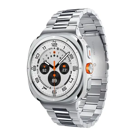 Spigen Modern Fit 316L řemínek pro Apple Watch Ultra (47mm) stříbrná