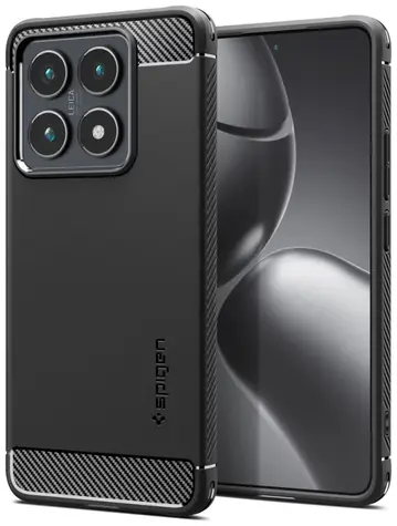 Spigen Rugged Armor pouzdro pro Xiaomi 14T Pro černá