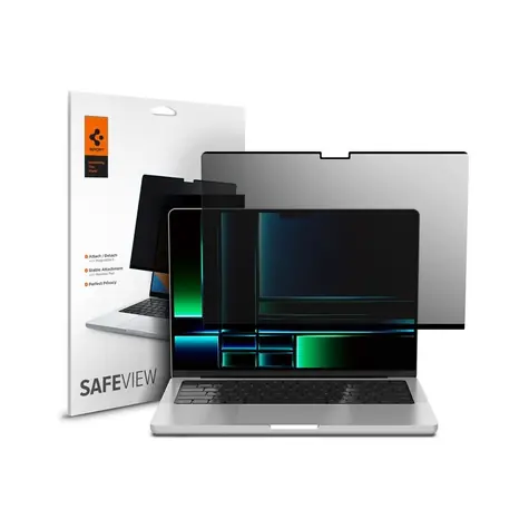 Spigen SafeView 1 Pack Privátní fólie pro MacBook Pro 14