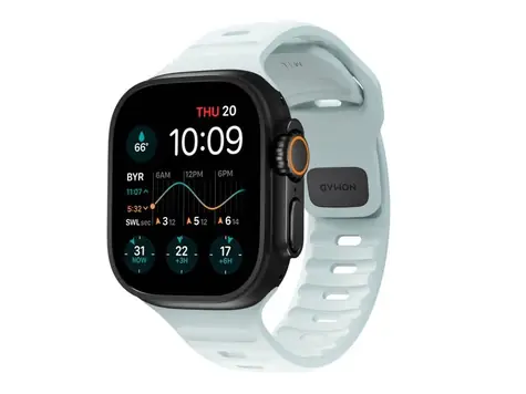 Nomad Sport Strap Glow 2.0 řemínek pro Apple Watch 42/44/45/46/49 mm modrá