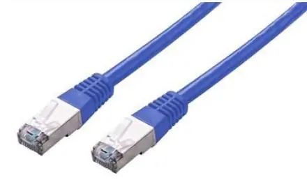 C-TECH patchcord Cat5e Kabel FTP 2 m modrá
