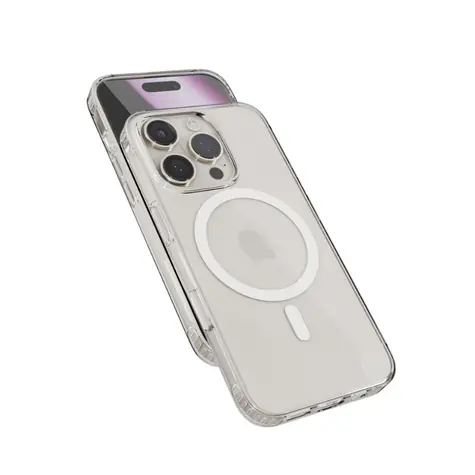 Epico ImpactBuffer Mag+ ochranný kryt s MagSafe pro iPhone 16 Pro Max transparentní