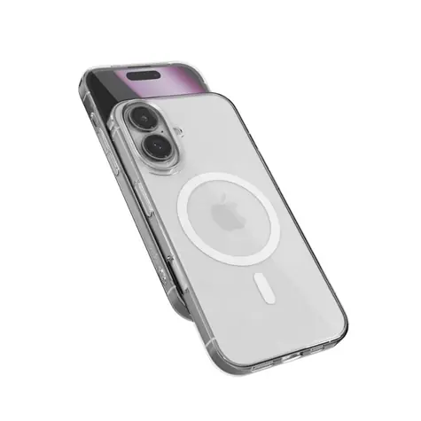 Epico SlimGlass Mag+ ochranný kryt s Mag Safe pro iPhone 16 Plus transparentní