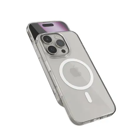 Epico SlimGlass Mag+ ochranný kryt s Mag Safe pro iPhone 16 Pro transparentní