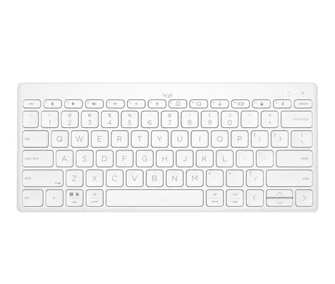 HP 350 (CZ+SK) bílá / bezdrátová klávesnice / Bluetooth / CZ&SK