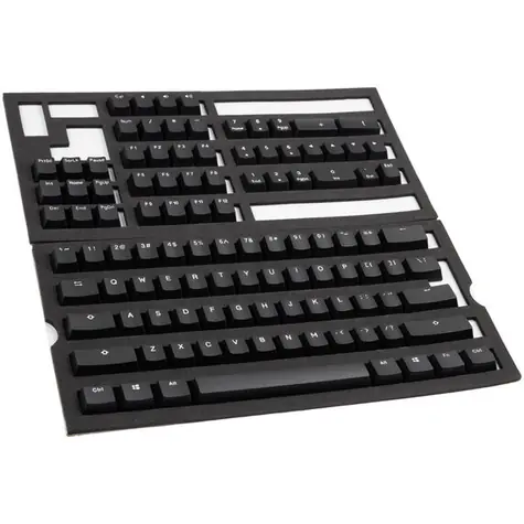 Ducky Double-Shot Keycap Set / PBT / US Layout / černá / 108 kláves