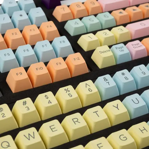 Ducky Cotton Candy Double-Shot Keycap Set / PBT / US Layout / 108 kláves