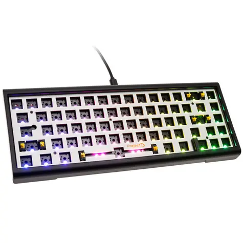 Ducky Tinker 65 Barebone Gaming Keyboard / ANSI-US-Layout / USB-C / 590g / černá 