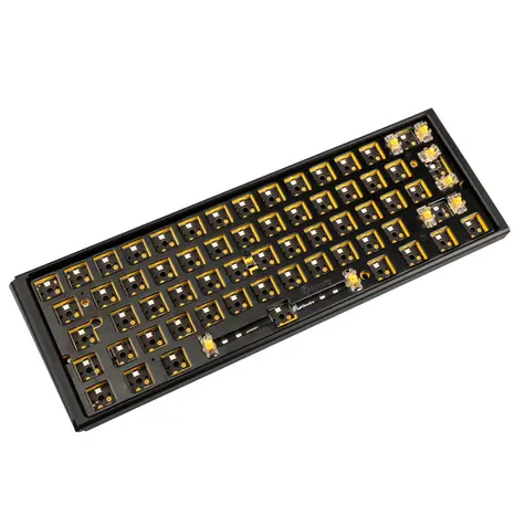 Ducky One 3 Hot-Swap Barebone Mini / RGB / ISO Layout / 1123g / černá 
