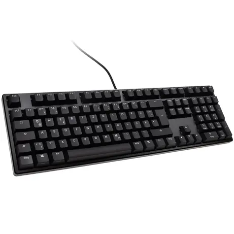 Ducky Origin Cherry MX Black černá / herní klávesnice / mechanická / drátová USB-C / DE