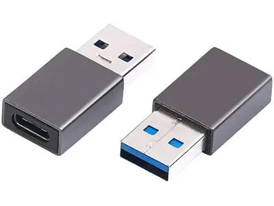 C-TECH Adaptér  USB-C (F) na USB (M)