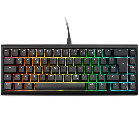 Ducky Tinker 65 Cherry MX-Brown černá / herní klávesnice / podsvícená / mechanikcá / drátová USB-C / DE