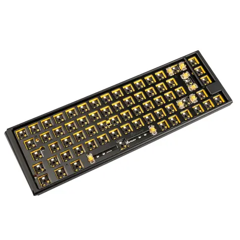 Ducky One 3 Hot-Swap Barebone / RGB / ISO Layout / 1123g / černá 