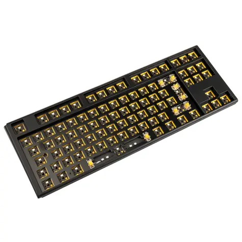 Ducky One 3 Hot-Swap Barebone / TKL / RGB / ISO Layout / 1123g / černá 
