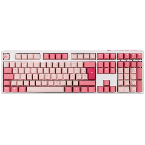 Ducky One 3 Cherry MX-Speed-Silver růžová / herní klávesnice / mechanická / drátová USB-C / DE