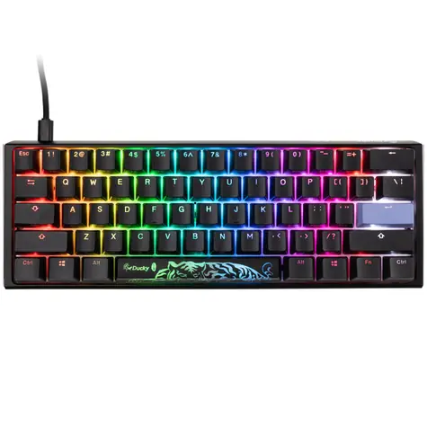 Ducky One 3 Classic Mini Cherry MX-Black černá / herní klávesnice / podsvícená / mechanická / drátová USB-C / US