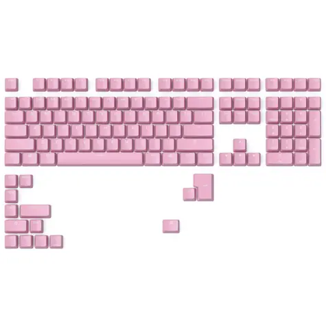 Glorious GMMK ABS Doubleshot V2 USA Base Kit - růžová / Klávesy pro klávesnici GMMK / 123 kláves / ABS / US Layout